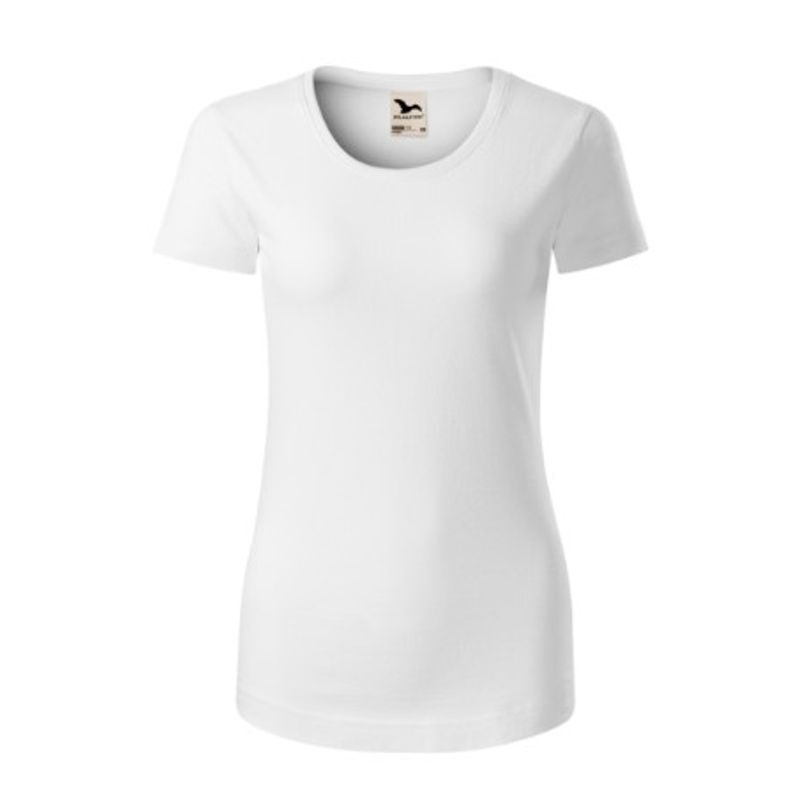 Fashion, accesorii si bijuterii - Femei - Imbracaminte femei - Tricouri si topuri femei - Tricou pentru dama, Origin (GOTS) 172, Malfini, alb - 2XL - Infinity.ro