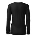 Fashion, accesorii si bijuterii - Femei - Imbracaminte femei - Tricouri si topuri femei - Tricou pentru dama, Slim 139, Malfini, negru - 3XL - Infinity.ro
