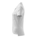 Fashion, accesorii si bijuterii - Femei - Imbracaminte femei - Tricouri si topuri femei - Tricou polo pentru dama, Cotton 213, Malfini, alb - 2XL - Infinity.ro