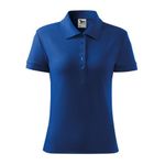 Fashion, accesorii si bijuterii - Femei - Imbracaminte femei - Tricouri si topuri femei - Tricou polo pentru dama, Cotton 213, Malfini, albastru - 2XL - Infinity.ro