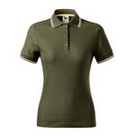 Fashion, accesorii si bijuterii - Femei - Imbracaminte femei - Tricouri si topuri femei - Tricou polo pentru dama, Focus 233, Malfini, militar - M - Infinity.ro