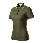 Fashion, accesorii si bijuterii - Femei - Imbracaminte femei - Tricouri si topuri femei - Tricou polo pentru dama, Focus 233, Malfini, militar - M - Infinity.ro