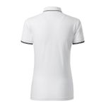 Fashion, accesorii si bijuterii - Femei - Imbracaminte femei - Tricouri si topuri femei - Tricou polo pentru dama, Perfection plain 253, Malfini, alb - 2XL - Infinity.ro