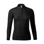 Fashion, accesorii si bijuterii - Femei - Imbracaminte femei - Tricouri si topuri femei - Tricou polo pentru dama, Pique Polo LS 231, Malfini, negru - 2XL - Infinity.ro