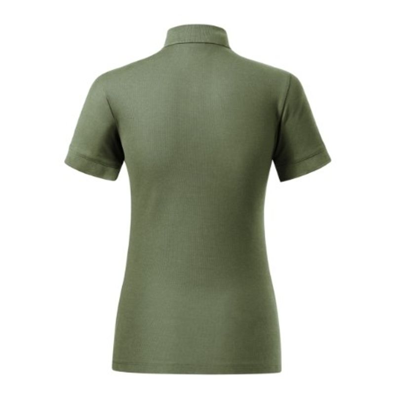 Fashion, accesorii si bijuterii - Femei - Imbracaminte femei - Tricouri si topuri femei - Tricou polo pentru dama, Prime (GOTS) 235, Malfini, kaki - L - Infinity.ro