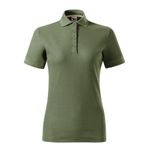 Fashion, accesorii si bijuterii - Femei - Imbracaminte femei - Tricouri si topuri femei - Tricou polo pentru dama, Prime (GOTS) 235, Malfini, kaki - L - Infinity.ro