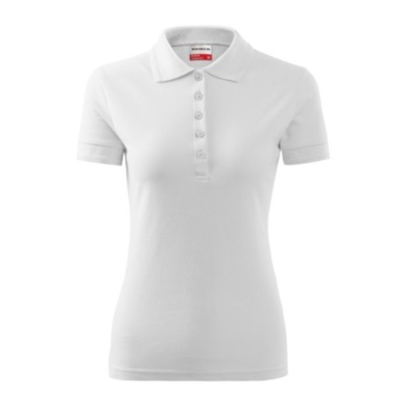 Fashion, accesorii si bijuterii - Femei - Imbracaminte femei - Tricouri si topuri femei - Tricou polo pentru dama, Reserve R23, Malfini, alb - 2XL - Infinity.ro