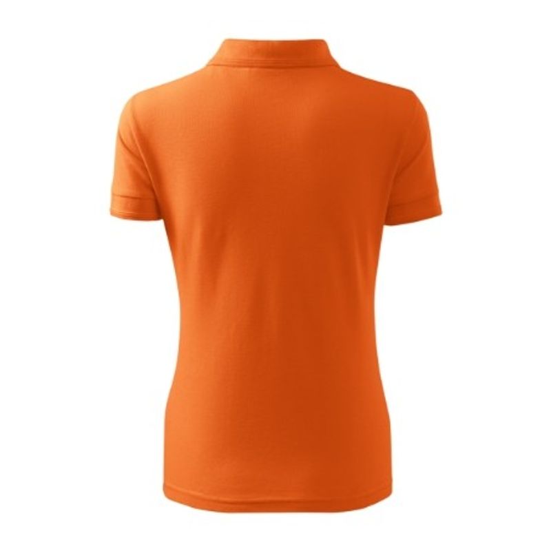 Fashion, accesorii si bijuterii - Femei - Imbracaminte femei - Tricouri si topuri femei - Tricou polo pentru dama, Reserve R23, Malfini, portocaliu - M - Infinity.ro