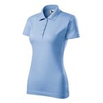 Fashion, accesorii si bijuterii - Femei - Imbracaminte femei - Tricouri si topuri femei - Tricou polo pentru dama, Single J. 223, Malfini, albastru - L - Infinity.ro