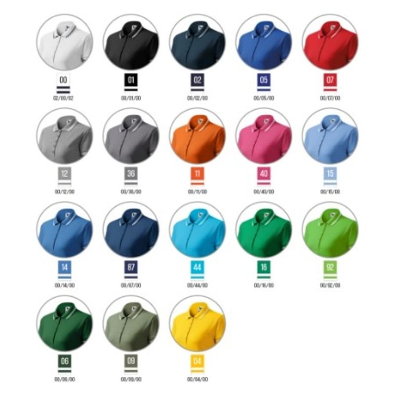 Fashion, accesorii si bijuterii - Femei - Imbracaminte femei - Tricouri si topuri femei - Tricou polo pentru dama, Urban 220, Malfini, purpuriu - 2XL - Infinity.ro