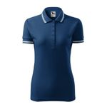 Fashion, accesorii si bijuterii - Femei - Imbracaminte femei - Tricouri si topuri femei - Tricou polo pentru dama, Urban 220, Malfini, bleumarin - S - Infinity.ro