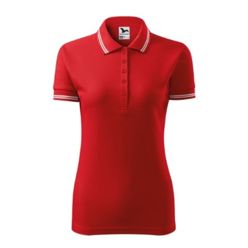 Fashion, accesorii si bijuterii - Femei - Imbracaminte femei - Tricouri si topuri femei - Tricou polo pentru dama, Urban 220, Malfini, roşu - S - Infinity.ro