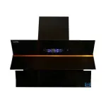 Electronice si Electrocasnice - Aragazuri, cuptoare si hote - Hote - Hote decorative - Hota inteligenta Florida, comenzi vocale, senzori de miscare, touch screen, autocuratare, 3 trepte, 840 m3/h, 180W, 60cm - Infinity.ro