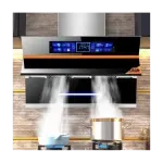 Electronice si Electrocasnice - Aragazuri, cuptoare si hote - Hote - Hote decorative - Hota inteligenta Florida, comenzi vocale, senzori de miscare, touch screen, autocuratare, 3 trepte, 840 m3/h, 180W, 60cm - Infinity.ro