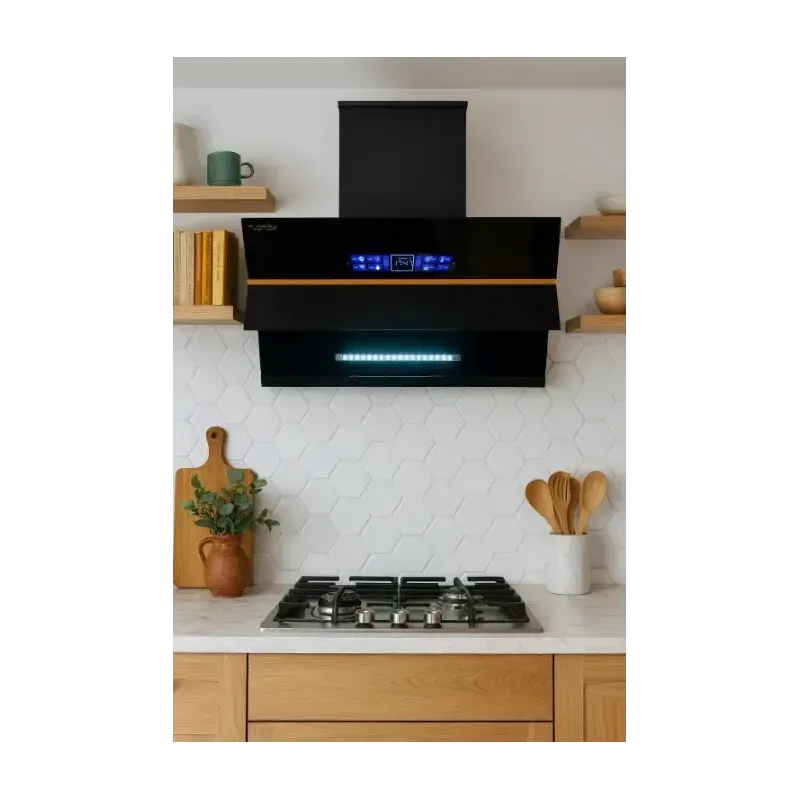 Electronice si Electrocasnice - Aragazuri, cuptoare si hote - Hote - Hote decorative - Hota inteligenta Florida, comenzi vocale, senzor miscare, autocuratare, 2 motoare, 3 trepte, 1200 m3/h, 180W, 90cm - Infinity.ro