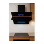 Electronice si Electrocasnice - Aragazuri, cuptoare si hote - Hote - Hote decorative - Hota inteligenta Florida, comenzi vocale, senzor miscare, autocuratare, 2 motoare, 3 trepte, 1200 m3/h, 180W, 90cm - Infinity.ro