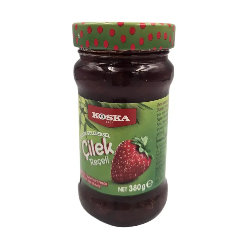 Market - Bacanie - Dulceata, miere si crema tartinabila - Dulceata cu capsuni, Original Turcesc, 380 gr, Koska - Infinity.ro