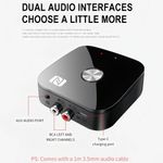 Auto si Moto - Electronice auto - Multimedia auto - Receptor Receiver Audio Bluetooth Techstar T68, BT 5.3, NFC, RCA L/R + AUX 3.5mm, USB U-Disk, Telecomanda IR, HiFi, 10m - Infinity.ro