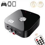 Auto si Moto - Electronice auto - Multimedia auto - Receptor Receiver Audio Bluetooth Techstar T68, BT 5.3, NFC, RCA L/R + AUX 3.5mm, USB U-Disk, Telecomanda IR, HiFi, 10m - Infinity.ro