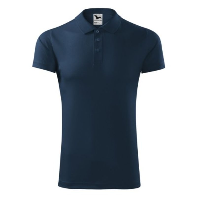 Fashion, accesorii si bijuterii - Barbati - Imbracaminte - Tricouri si bluze barbati - Tricou polo unisex, Victory 217, Malfini, albastru - M - Infinity.ro