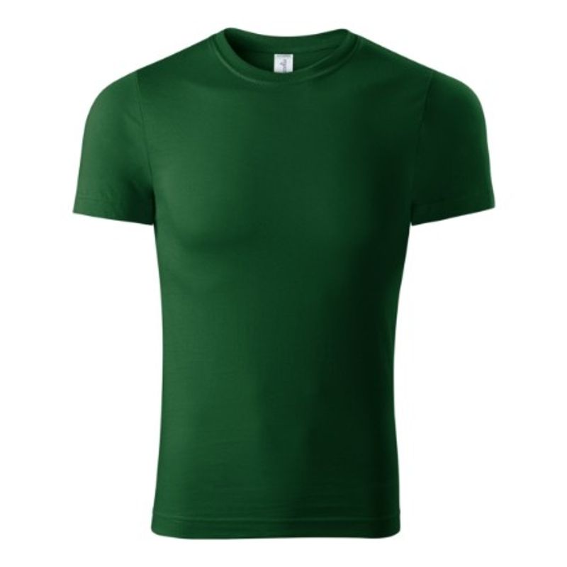 Fashion, accesorii si bijuterii - Barbati - Imbracaminte - Tricouri si bluze barbati - Tricou unisex, Paint P73, Malfini, verde sticla - XS - Infinity.ro