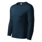 Fashion, accesorii si bijuterii - Barbati - Imbracaminte - Tricouri si bluze barbati - Tricou unisex, Progress LS P75, Malfini, albastru - 2XL - Infinity.ro
