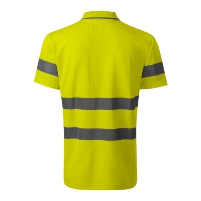 Fashion, accesorii si bijuterii - Barbati - Imbracaminte - Tricouri si bluze barbati - Tricou polo unisex, HV Runway 2V9, Malfini, galben - 3XL - Infinity.ro