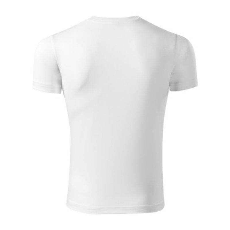 Fashion, accesorii si bijuterii - Barbati - Imbracaminte - Tricouri si bluze barbati - Tricou unisex, Pixel P81, Malfini, alb - S - Infinity.ro