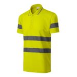 Fashion, accesorii si bijuterii - Barbati - Imbracaminte - Tricouri si bluze barbati - Tricou polo unisex, HV Runway 2V9, Malfini, galben - 3XL - Infinity.ro