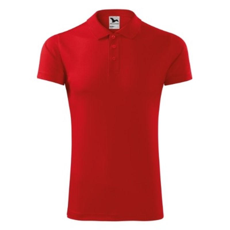 Fashion, accesorii si bijuterii - Barbati - Imbracaminte - Tricouri si bluze barbati - Tricou polo unisex, Victory 217, Malfini, roşu - L - Infinity.ro