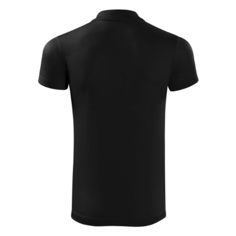 Fashion, accesorii si bijuterii - Barbati - Imbracaminte - Tricouri si bluze barbati - Tricou polo unisex, Victory 217, Malfini, negru - XL - Infinity.ro