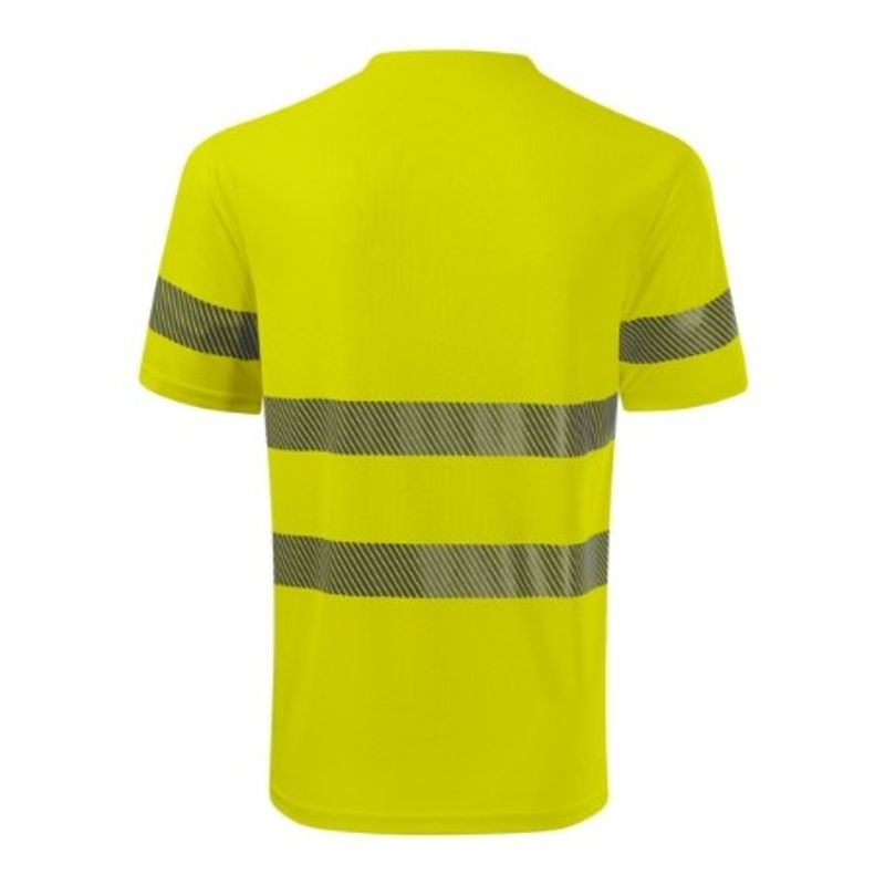 Fashion, accesorii si bijuterii - Barbati - Imbracaminte - Tricouri si bluze barbati - Tricou unisex, HV Dry 1V8, Malfini, galben - 2XL - Infinity.ro