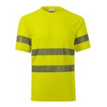 Fashion, accesorii si bijuterii - Barbati - Imbracaminte - Tricouri si bluze barbati - Tricou unisex, HV Dry 1V8, Malfini, galben - 2XL - Infinity.ro