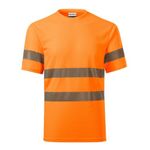 Fashion, accesorii si bijuterii - Barbati - Imbracaminte - Tricouri si bluze barbati - Tricou unisex, HV Dry 1V8, Malfini, portocaliu - M - Infinity.ro