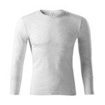 Fashion, accesorii si bijuterii - Barbati - Imbracaminte - Tricouri si bluze barbati - Tricou unisex, Progress LS P75, Malfini, gri - 2XL - Infinity.ro