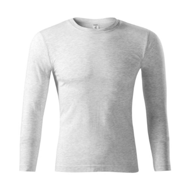 Fashion, accesorii si bijuterii - Barbati - Imbracaminte - Tricouri si bluze barbati - Tricou unisex, Progress LS P75, Malfini, gri - 2XL - Infinity.ro