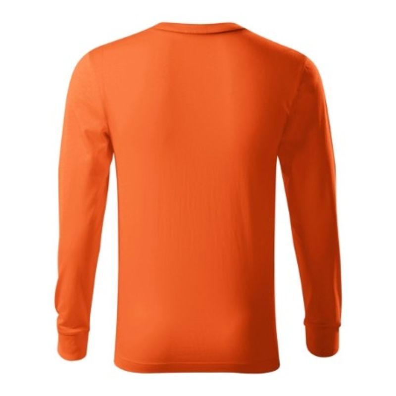 Fashion, accesorii si bijuterii - Barbati - Imbracaminte - Tricouri si bluze barbati - Tricou unisex, Resist LS R05, Malfini, portocaliu - XL - Infinity.ro