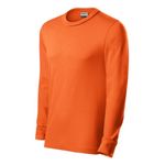 Fashion, accesorii si bijuterii - Barbati - Imbracaminte - Tricouri si bluze barbati - Tricou unisex, Resist LS R05, Malfini, portocaliu - XL - Infinity.ro