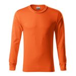 Fashion, accesorii si bijuterii - Barbati - Imbracaminte - Tricouri si bluze barbati - Tricou unisex, Resist LS R05, Malfini, portocaliu - XL - Infinity.ro