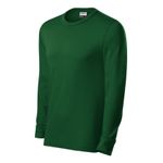 Fashion, accesorii si bijuterii - Barbati - Imbracaminte - Tricouri si bluze barbati - Tricou unisex, Resist LS R05, Malfini, verde sticla - L - Infinity.ro