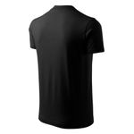 Fashion, accesorii si bijuterii - Barbati - Imbracaminte - Tricouri si bluze barbati - Tricou unisex, V-neck 102, Malfini, negru - 3XL - Infinity.ro