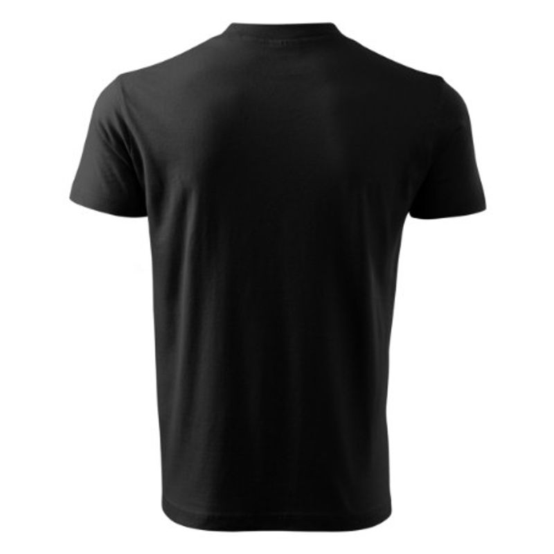 Fashion, accesorii si bijuterii - Barbati - Imbracaminte - Tricouri si bluze barbati - Tricou unisex, V-neck 102, Malfini, negru - 3XL - Infinity.ro