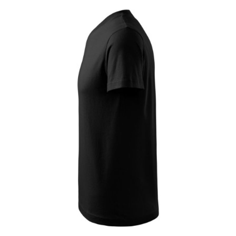 Fashion, accesorii si bijuterii - Barbati - Imbracaminte - Tricouri si bluze barbati - Tricou unisex, V-neck 102, Malfini, negru - 3XL - Infinity.ro