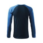 Fashion, accesorii si bijuterii - Barbati - Imbracaminte - Tricouri si bluze barbati - Tricou unisex Street LS 130, Malfini, bumbac 100% cu maneca lunga, albastru - 3XL - Infinity.ro