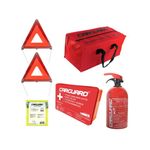 Auto si Moto - Reparatii si depanare - Scule auto - Scule si truse auto - Set Complet Trusa Medicala, Stingator, Vesta, 2buc Triunghiuri Reflectorizante, valabilitate 5ani, Carguard - Infinity.ro