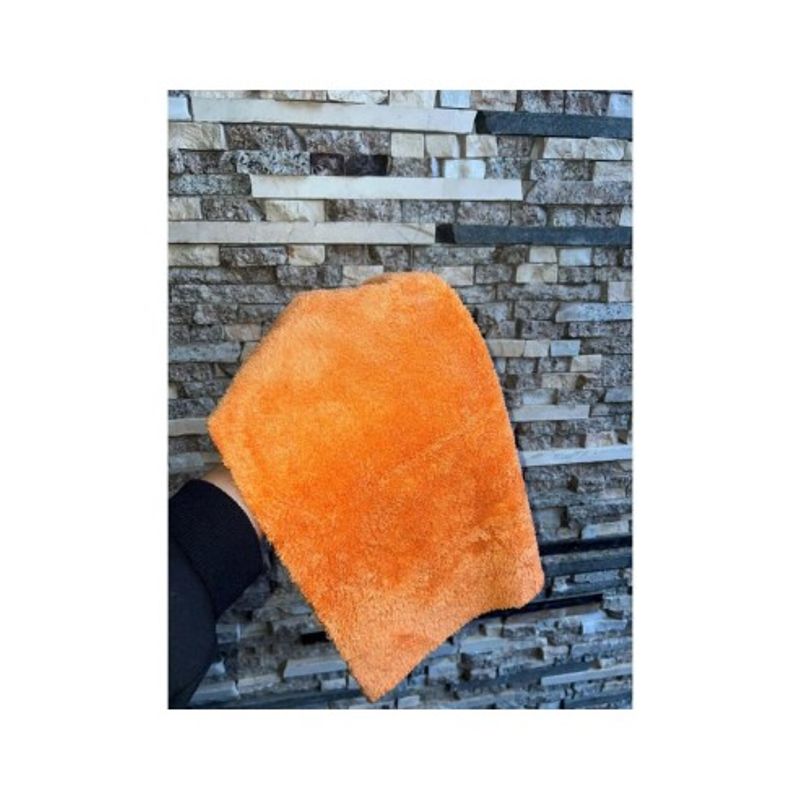 Auto si Moto - Intretinere auto - Produse curatare auto - Laveta Microfibra fara Margini Speckless Polish Delight, 450gsm, 40x40cm, Orange - Infinity.ro