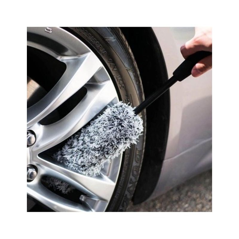 Auto si Moto - Intretinere auto - Produse curatare auto - Perie Curatat Jante din Microfibra speckLESS IronShine, 39cm - Infinity.ro