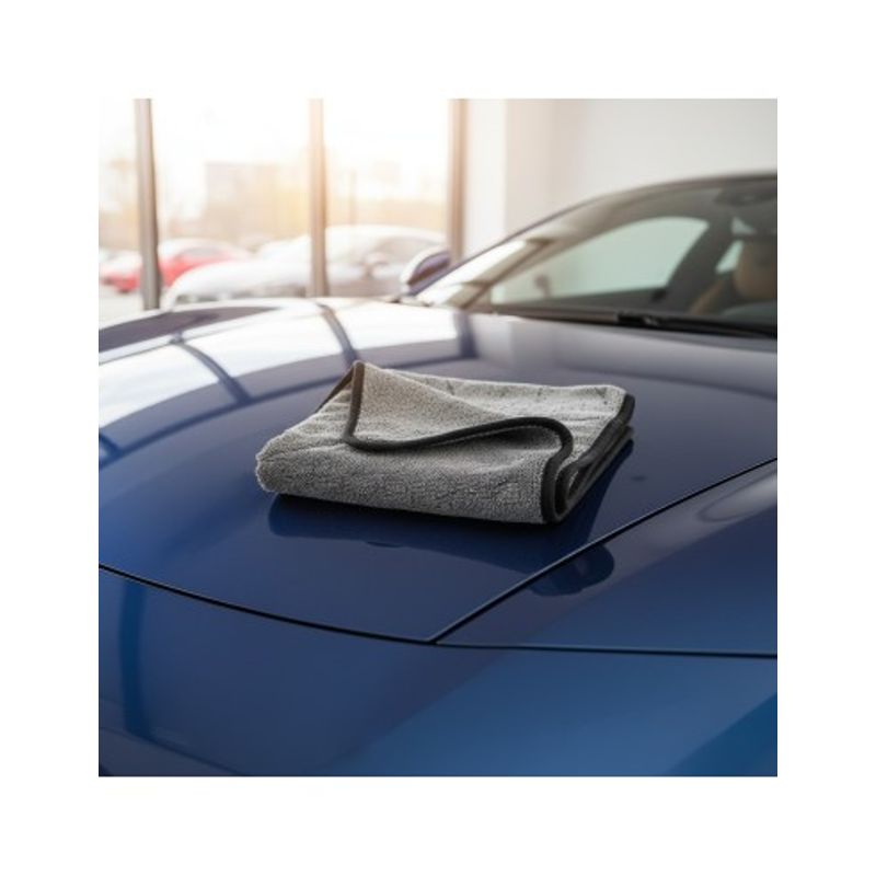 Auto si Moto - Intretinere auto - Produse curatare auto - Prosop Uscare Speckless Twist Bros, 550gsm, 50x55cm, Gri - Infinity.ro