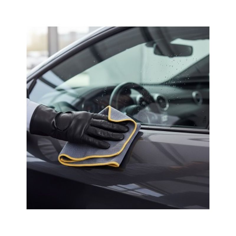 Auto si Moto - Intretinere auto - Produse curatare auto - Laveta Microfibra Geamuri si Inox speckLESS CrystalClear Wipe, 540gsm, 40x40cm, Orange - Infinity.ro