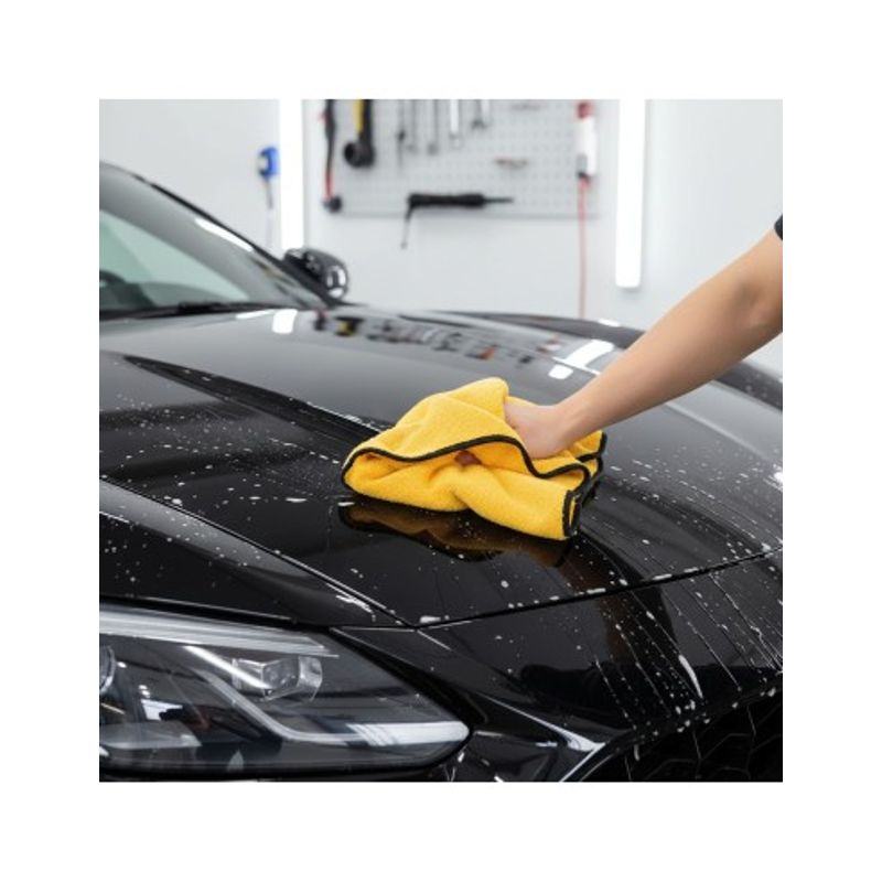 Auto si Moto - Intretinere auto - Produse curatare auto - Prosop Uscare Speckless Uncle Drier, 380gsm, 90x60cm, Galben - Infinity.ro